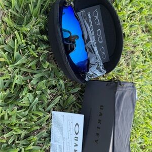Oakley Blue Sunglasses with Case